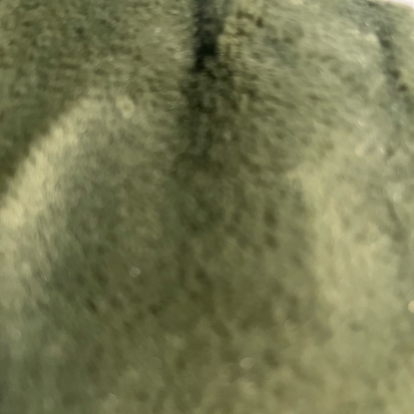 Plush Olive Green Blanket - Picture 5 of 8